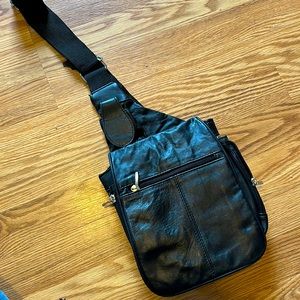 New Y2K Leather Crossbody Bag